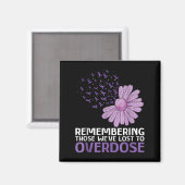 Aimant Chemise De Sensibilisation À La Surdose En Mémoire (Recto/Verso)