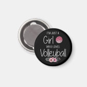 Aimant Chemise De Volley Pour Filles Ados Mignonnes (Recto/Verso)