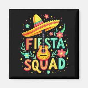 Aimant Chemise d'équipe de fiesta mexicaine pour la fête
