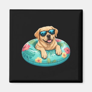 Aimant Chemise d'été Labrador Retriever Chien Lab mignon