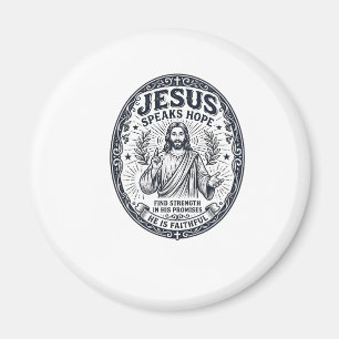 Aimant Chemise d'inclusion de la communauté sourde Jésus
