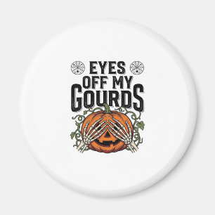 Aimant Chemise drôle de citrouille Yeux de mes citrouille