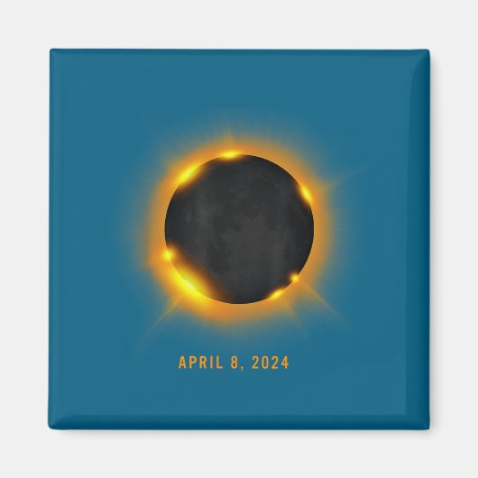 Aimant Chemise Éclipse Solaire (Devant)