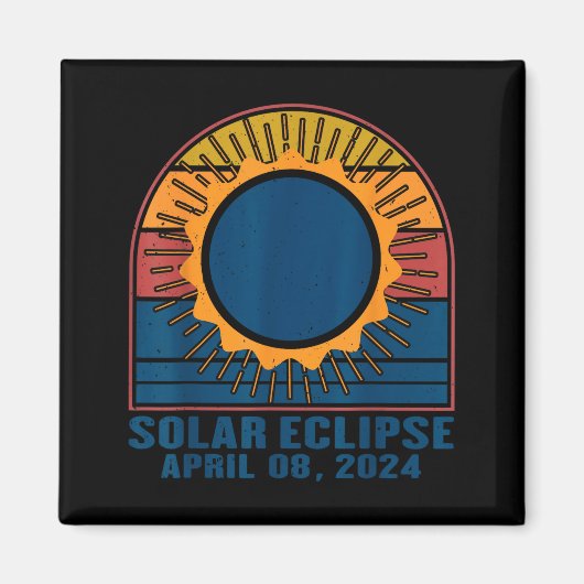 Aimant Chemise Éclipse Solaire Éclipse Solaire Totale (Devant)
