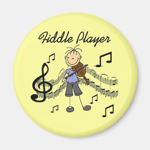 Aimant Chemise et Cadeaux pour Fille Joueuse de Violon à