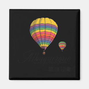 Aimant Chemise Festival de Ballon d'Albuquerque Nouveau-M