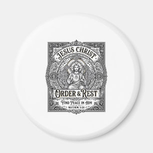 Aimant Chemise Jésus Débarrasse Maison Propre Graphique C