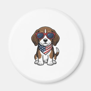 Aimant Chemise lunettes de soleil pour chiot Beagle patri