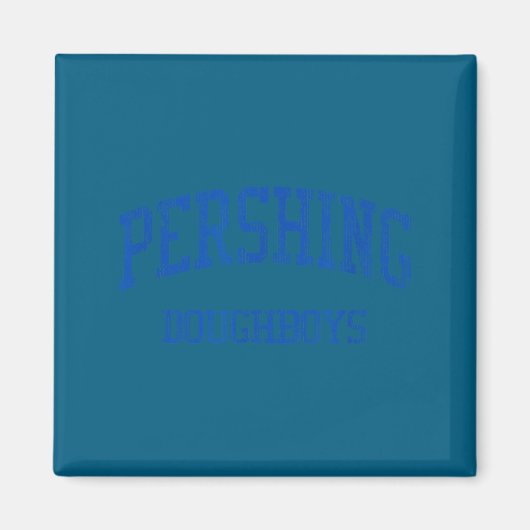 Aimant Chemise Pershing High School Hs Detroit (Devant)