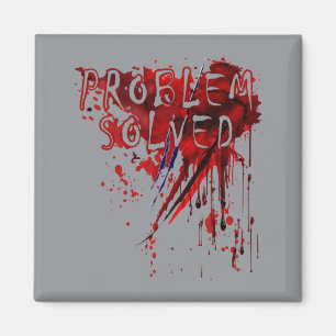 Aimant Chemise Problème Résolu Homme Bloody Horreur Zombi