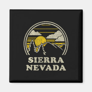 Aimant Chemise Sierra Nevada Vintage Randonnée Montagnes