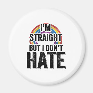 Aimant Chemise Straight Ally Rainbow Typography Vintage_1