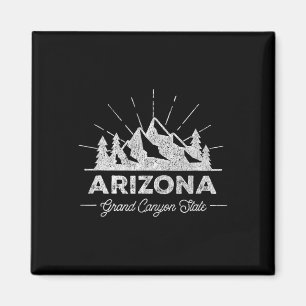 Aimant Chemise T Arizona Vintage Randonnée Design Rétro T