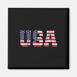 Aimant Chemise Usa Drapeau Américain Patriotique Hommes F