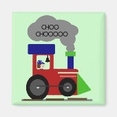 Aimant Chemises et cadeaux Choo Choo Train (Devant)