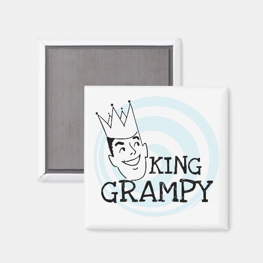 Aimant Chemises et cadeaux King Grampy (Recto/Verso)