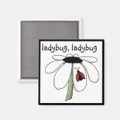 Aimant Chemises et cadeaux Ladybug Ladybug (Recto/Verso)