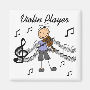 Aimant Chemises et Cadeaux pour Joueuse de Violon