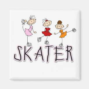 Aimant Chemises et cadeaux pour patineurs