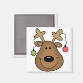 Aimant Chemises et cadeaux Reindeer (Recto/Verso)
