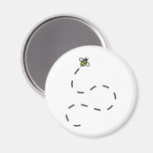 Aimant Chemises personnalisées : Chemises Bee Flying Trai (Recto/Verso)