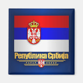 Aimant Chemises "Serbian Pride" (Devant)