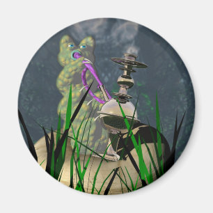 Aimant chenille fumeur Hookah