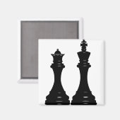 Aimant Cheques Queen et King (Recto/Verso)