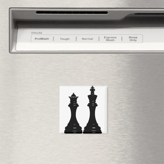 Aimant Cheques Queen et King (In Situ (Lave-vaisselle))