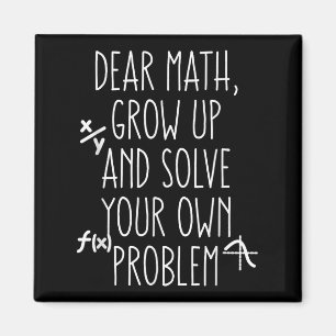 Aimant Cher Math Augmente Et Résoudre Vos Propres Problèm