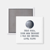 Aimant Cher Nasa Love Pluto (Recto/Verso)