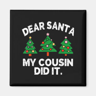 Aimant Cher Père Noël Mon Cousin L'a Fait Citation De Noë