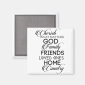 Aimant Chercher ce qui compte (Recto/Verso)