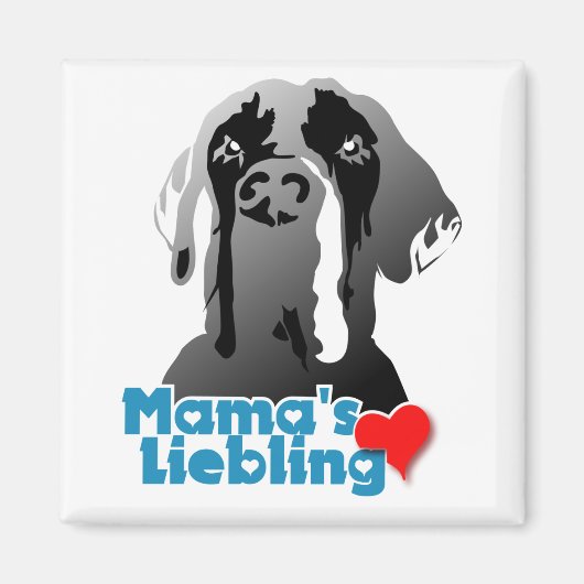 Aimant Chéri de maman (Devant)
