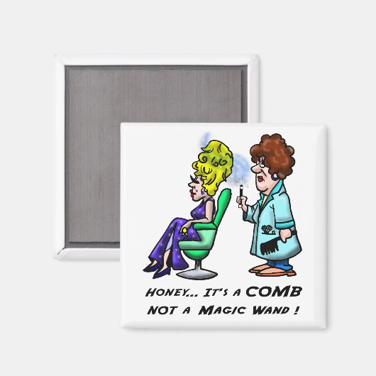 Aimant Chérie...C'est un peigne (Recto/Verso)