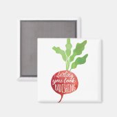 Aimant Chérie, Tu As L'Air Radicale | jeu de nourriture (Recto/Verso)