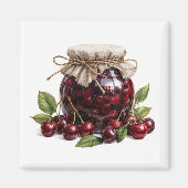 Aimant Cherry Jam   (Devant)