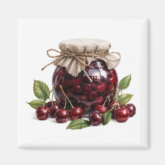 Aimant Cherry Jam   (Devant)