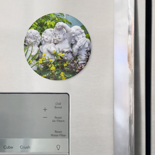 Aimant Chers petits anges... (In situ (réfrigérateur))