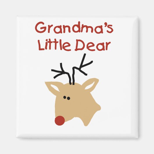 Aimant Chers tee-shirts et cadeaux de grand-mère (Devant)