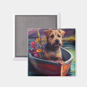 Aimant Chesapeake sur une pagaie : une aventure Pittoresq (Recto/Verso)