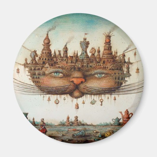 Aimant Cheshire Cat (Devant)