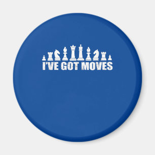 Aimant Chess Set Pieces Ive Got Move Lovers