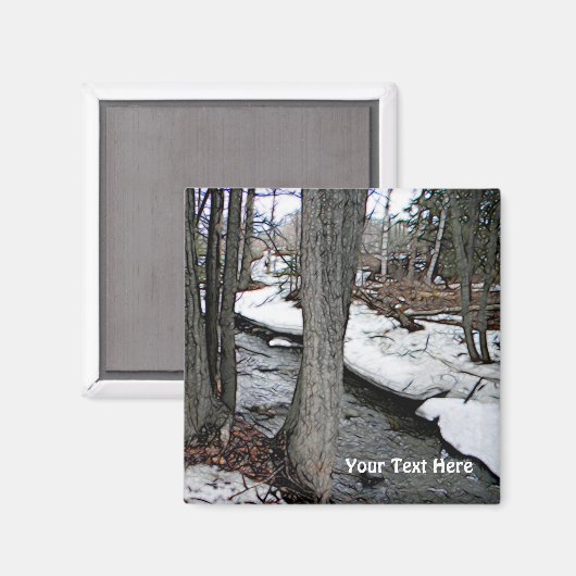 Aimant Chester Creek (Recto/Verso)