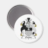 Aimant Chester Family Crest (Recto/Verso)