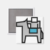 Aimant Cheval 2 (Recto/Verso)