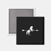 Aimant Cheval Amour Cupide Flèche Cheval Coeur Cheval Eq (Recto/Verso)