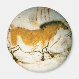 Aimant Cheval chinois, peintures rupestres de Lascaux
