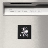 Aimant Cheval Coloré Équitation (In Situ (Lave-vaisselle))
