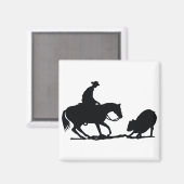 Aimant Cheval coupant (Recto/Verso)